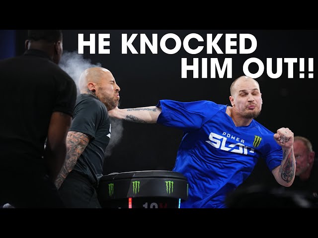 He Knocked Him Out!! | Isaih Quinones vs Ryan Wallace Power Slap 7 Full Match