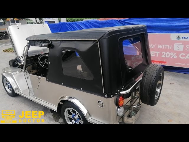 Tapos na ang restoration ng owner type jeep ko
