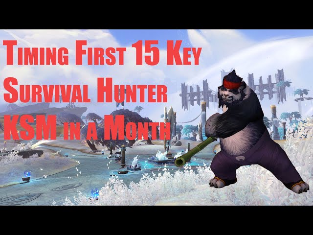 Timing a 15 key on Survival Hunter | Keystone Master in a month challenge - week 3
