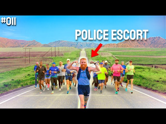 How I got 100 Namibians to run with me🇳🇦 | Running Africa #11
