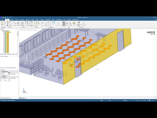 Ansys CFD Ventilation Study Part 1: Revit Geometry Cleanup