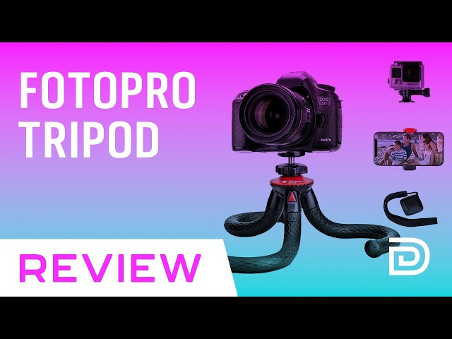 Amazon's Choice Camera Tripod ► Fotopro uFO2 Flexible Mini Stand ◄ GoPro DSLR iPhone Nikon Canon