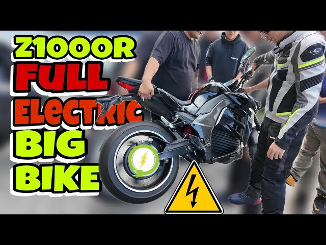 Z1000R FULL ELECTRIC BIG BIKE, FIRST BUILD IN PHILIPINES | TEST RIDE WITH REED & MANIBELA