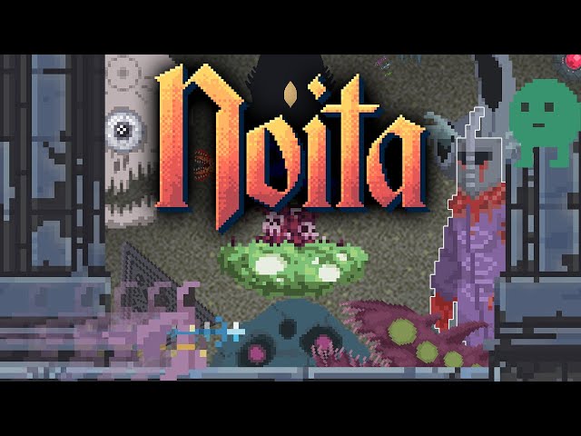 Beating all of Noita's bosses in 11 minutes