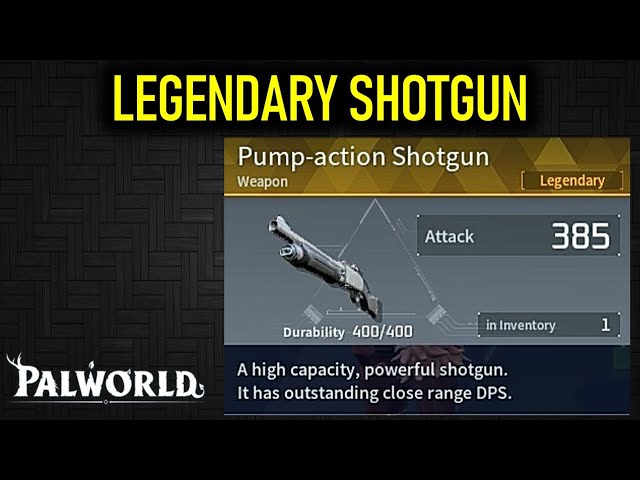 How to get Legendary Shotgun | Palworld: Suzaku Location