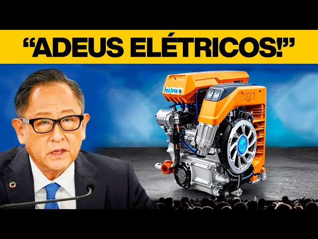 CEO da Toyota: "Este novo motor DESTRUIRÁ toda a indústria de carros elétricos!"