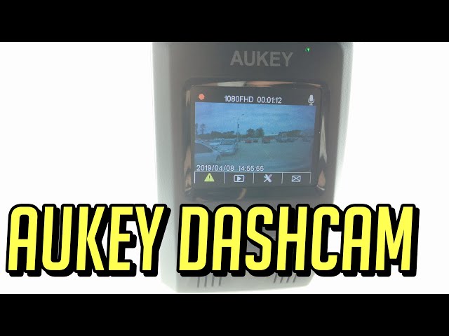 AUKEY Dash Cam Unboxing + Day/Night Footage Test