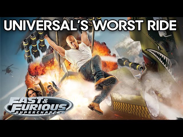 Universal Studios' Worst Ride - Fast & Furious: Supercharged