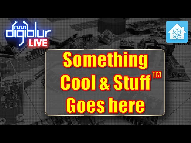 digiblurDIY LIVE - Cool & Stuff Stuff