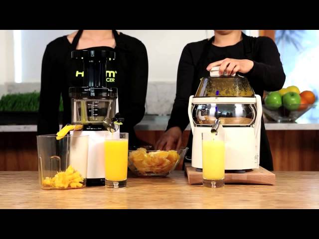 Hurom HH Premium Series Slow Juicer/Smoothie Maker Demonstration