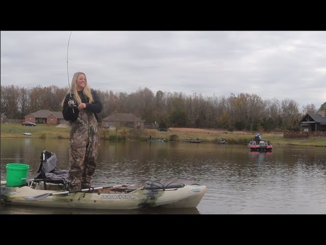 Catching CRAPPIE from KAYAKS!!!