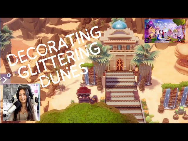 Decorating Glittering Dunes with the new Desert Palace!