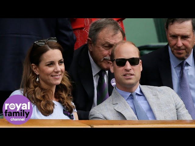 The Duke and Duchess of Cambridge Arrive at Wimbledon Ahead of the Men’s Singles Final