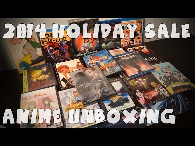 Holiday 2014 Anime Sale Unboxing 4