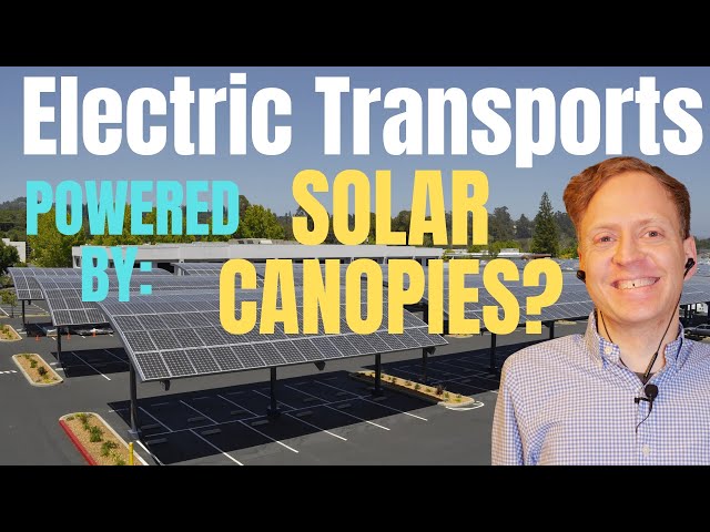 New Electric Transport system powered by Solar Canopies? Inventor Ron Swenson explains