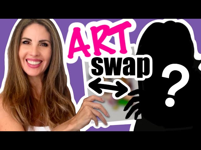 Art Swap with a fellow YouTuber! You won’t believe how she transformed my character! 😱