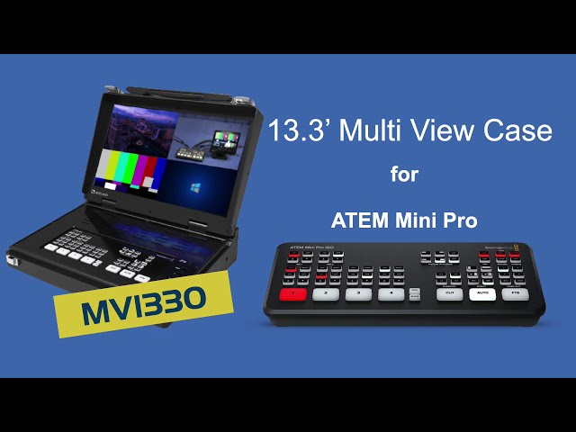 Multi-View Display Case for ATEM Mini Pro 『MV1330』