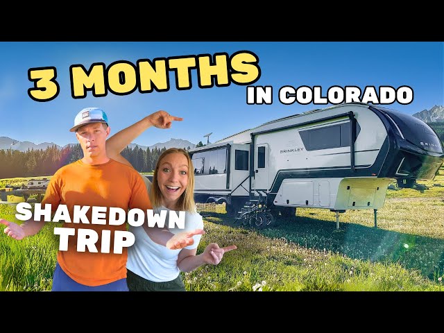 Ultimate Brinkley RV Shakedown: A Colorado RV Summer Road Trip