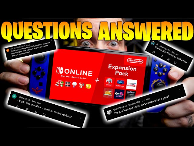Your Biggest Nintendo Switch Online Questions Answered
