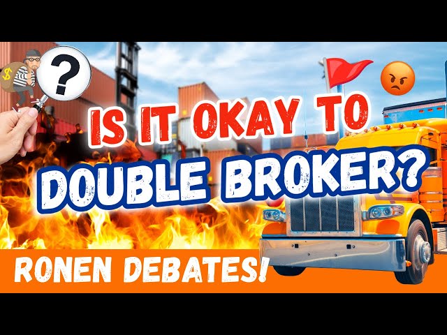 Is Double Brokering OKAY?! | DEBATING Issues in Trucking