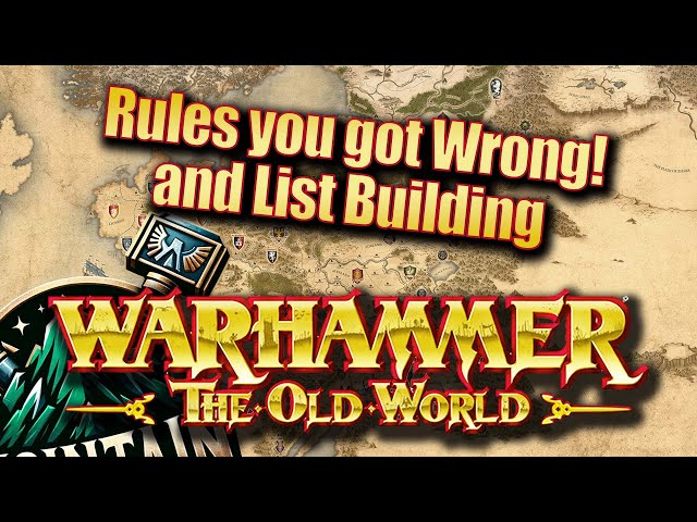 Rules you Got Wrong! - And List Building