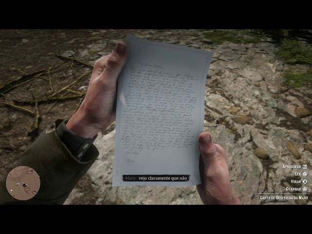 Red Dead Redemption 2 - Carta para o Arthur. Mary, sua @###!!! (SPOILER)