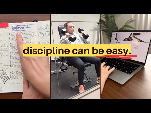 How to Build Your Discipline & Train Your Focus