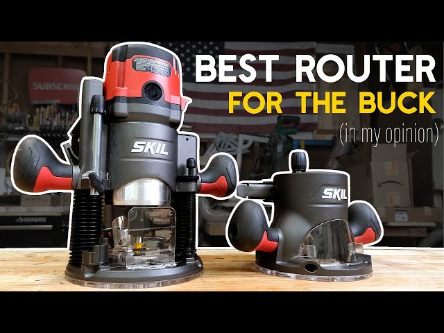 New Skil 14a Router Review: SURPRISINGLY Good and Budget Friendly!