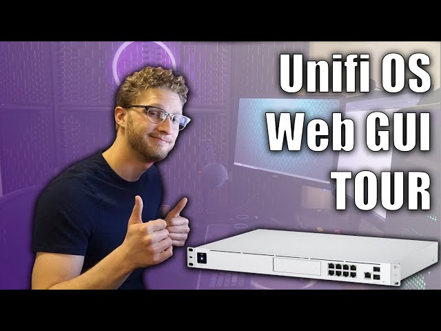 UDM Pro Web GUI Tour - How to use the UDM Pro Web GUI - v1.10.4