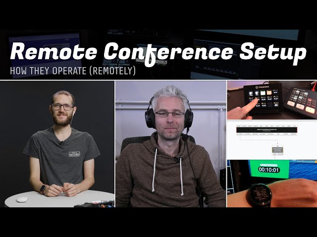 International Remote Conference Setup - Bart at Work // How They Operate (Remotely) Ep.2
