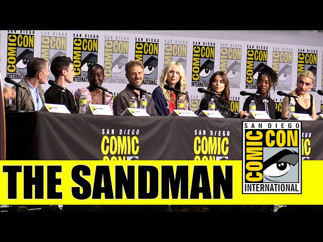 THE SANDMAN | Comic Con 2022 Full Panel (Tom Sturridge, Gwendoline Christie, Boyd Holbrook)