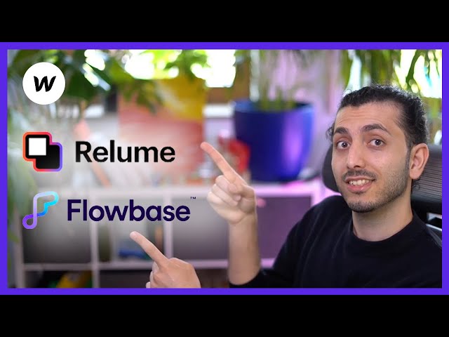 Build quicker using components with Webflow (Relume & Flowbase)