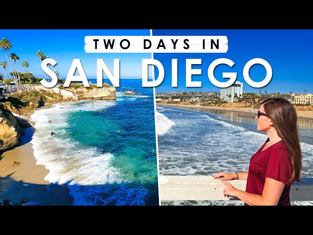 SAN DIEGO, California TWO DAY Travel Guide | BEST THINGS to Do, Eat & See