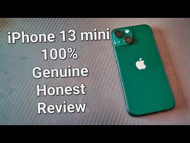 Apple iPhone 13 mini "100% Genuine Honest" review