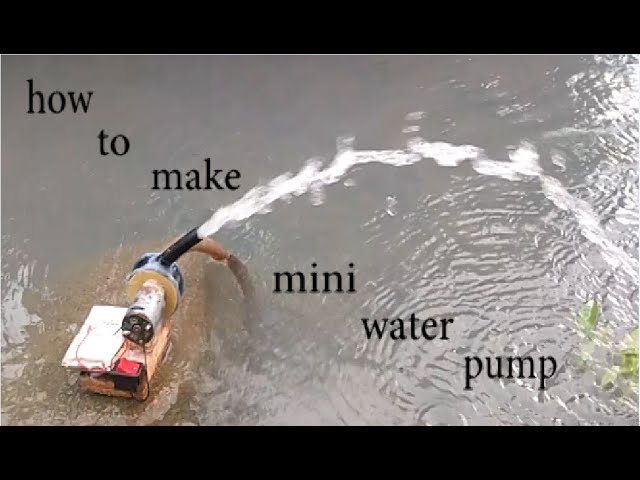 power mini water pump