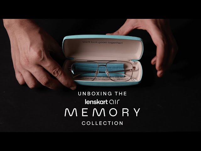 Unboxing The Bendable Eyeglasses | Memory Metal | Lenskart Unboxing | #Lenskart