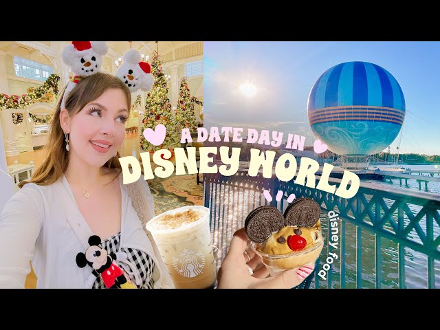 Disney world Vlogs ♥ Delicious Disney food at the boardwalk & spending a evening in Disney springs