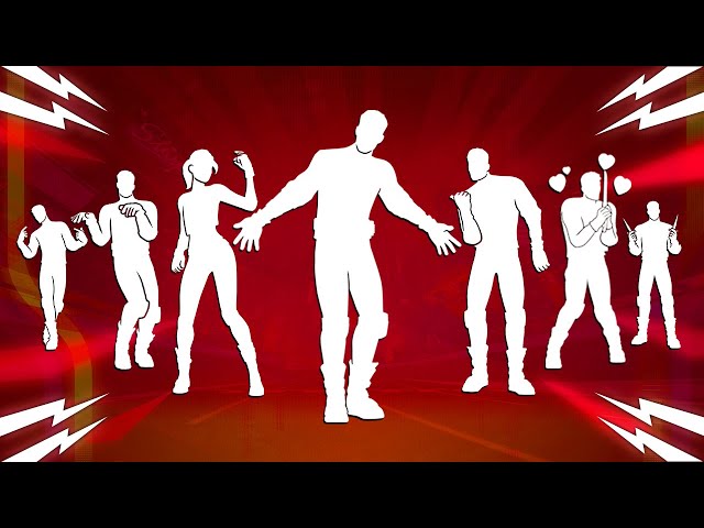 These Legendary Fortnite Dances Have The Best Music! (Challenge, Dancery, Bad Guy, Ambitious)