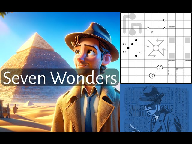 Seven Wonders: Visit the Ancient Wonders of the World in this Sudoku