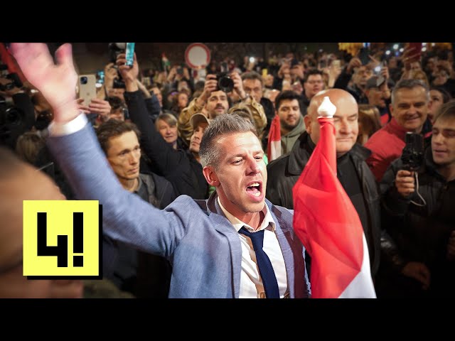 Tüntetők a Magyar Péter-hangfelvétel után: Hol élünk, kérem? Ez egy mocskos rendszer