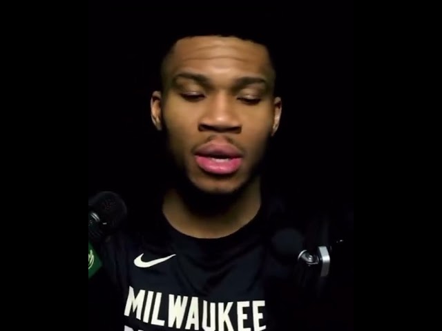 Giannis couldn’t believe his eyes when playing against Wemby 😂 (via @bucks) #shorts