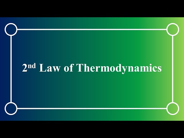 2nd Law of Thermodynamics (in Bengali) | Part 01 |Kelvin Planck's and Clausius Statement #bscphysics