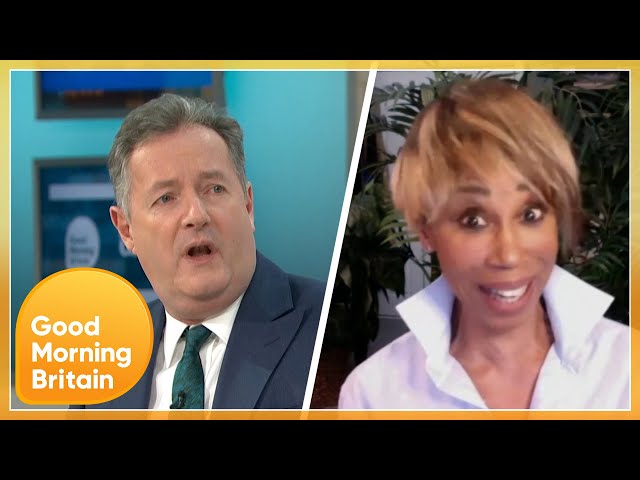 Piers Clashes With Trisha Goddard Over Meghan Markle's Racism Claims in the Royal Family | GMB