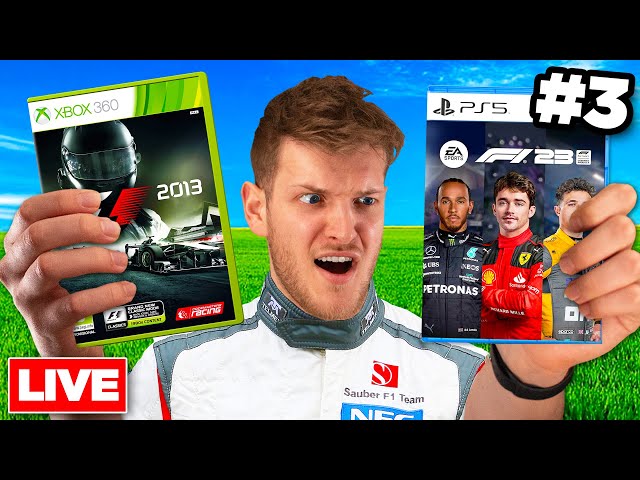 Playing F1 2013 Career Mode Season! Rags To Riches! | LIVE 🔴