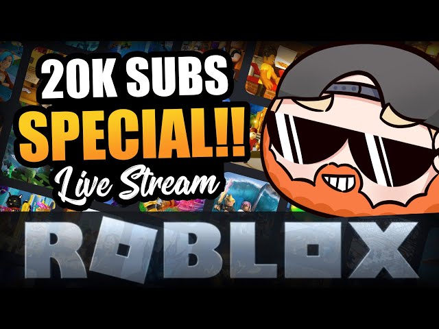 Let's Roblox for the First time ever!! (20k Subs Special)