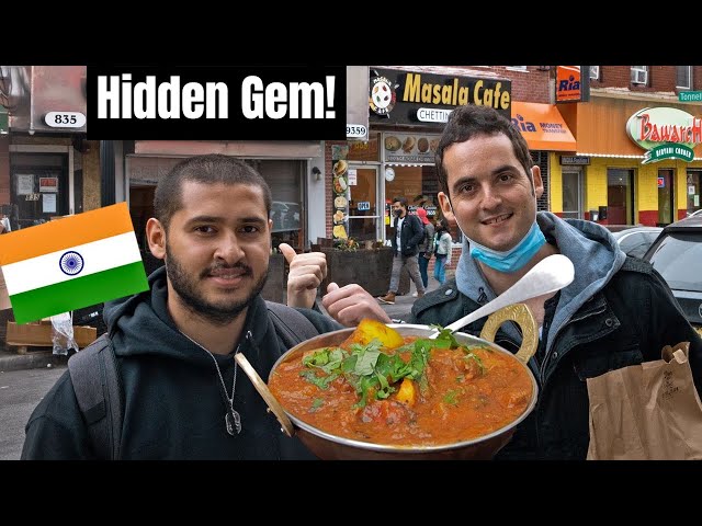 BEST INDIAN CHEAP EATS in NEW YORK/NEW JERSEY? 😮 (Top Indian Food in America!)