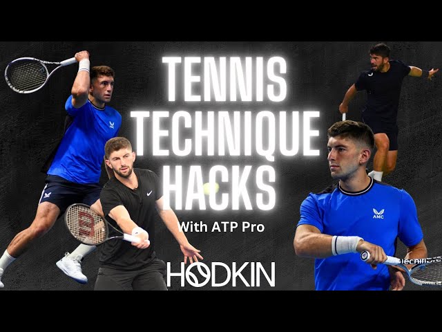 Tennis technique hacks (with ATP PRO)