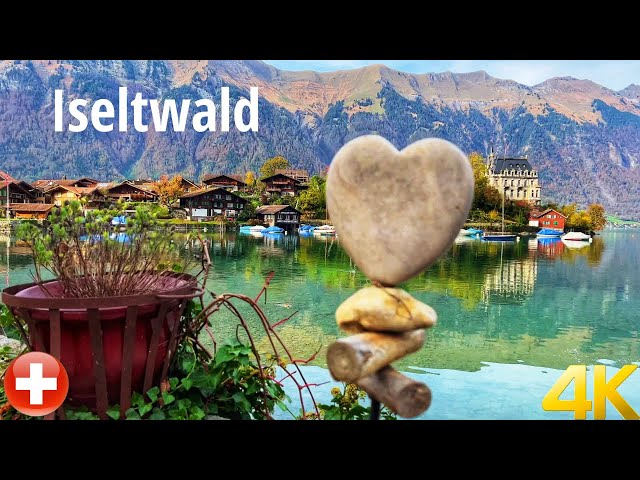 Iseltwald, Switzerland 4K - The Hidden gem of Switzerland - Most beautiful Swiss villages