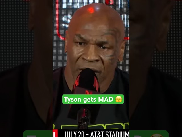 The old Mike Tyson nearly came out 😬