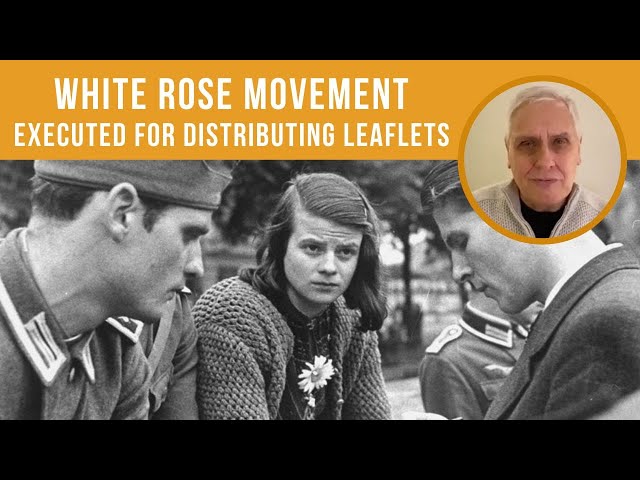 Executed for Delivering Leaflets | The White Rose Movement